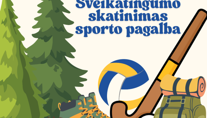 Startuojame su nauju projektu – Sveikatingumo skatinimas sporto pagalba