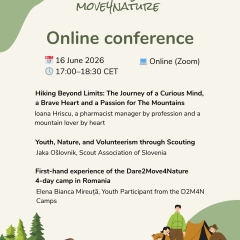 Dare2Move4Nature projekto uždarymo konferencija
